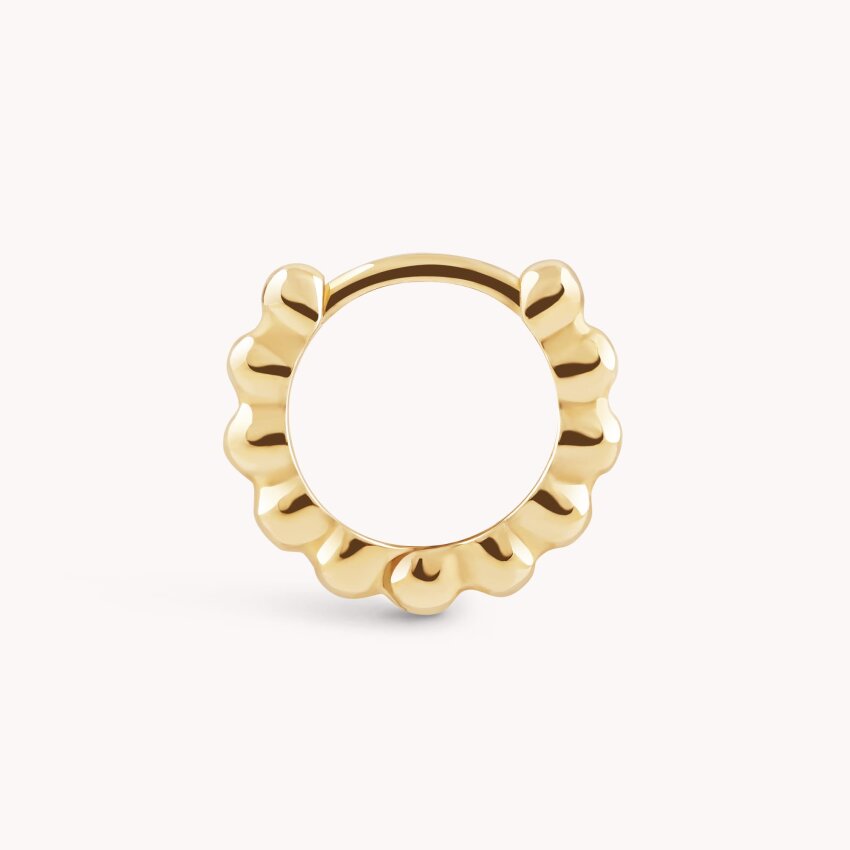 Zlatne naušnice alke Elegantna istaknutost