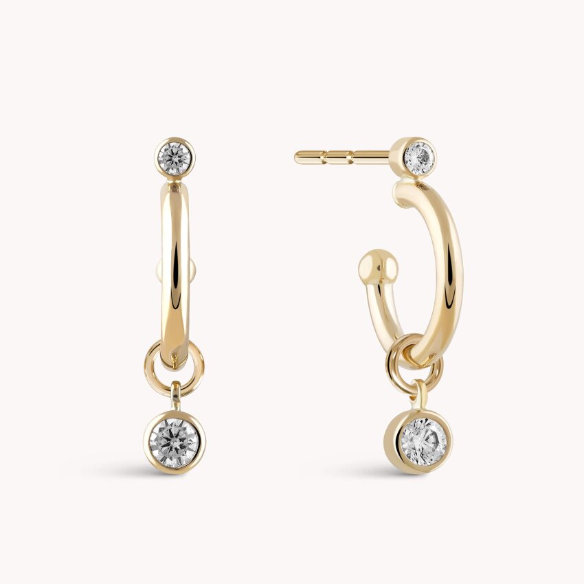 Zlatne naušnice Poseban sjaj