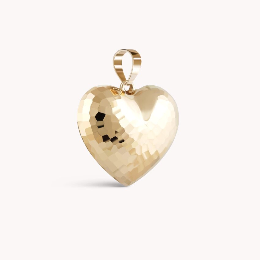 Zlatni privjesak Odraz srca
