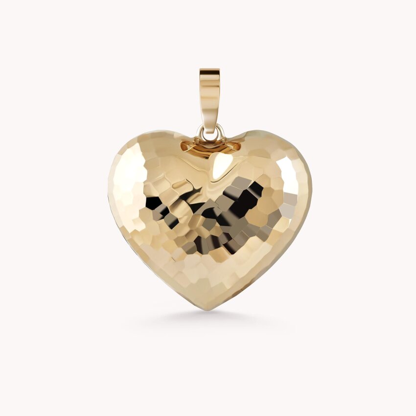 Zlatni privjesak Odraz srca