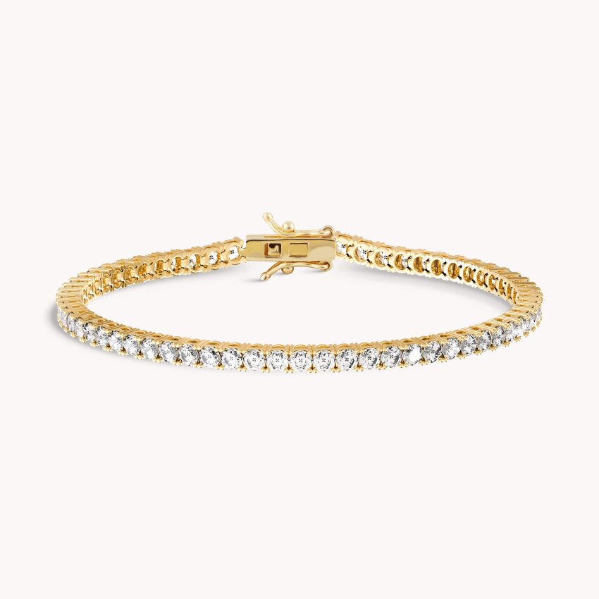 Srebrna narukvica Sjajna elegancija pozlata