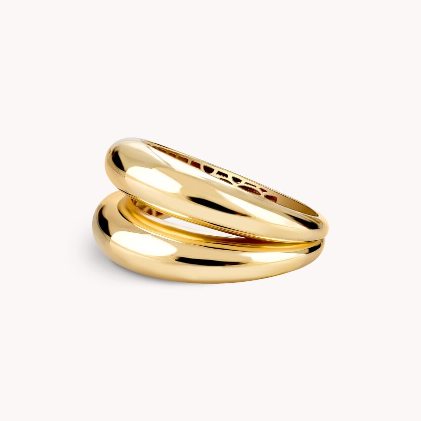 Zlatni prsten Dvostruka elegancija