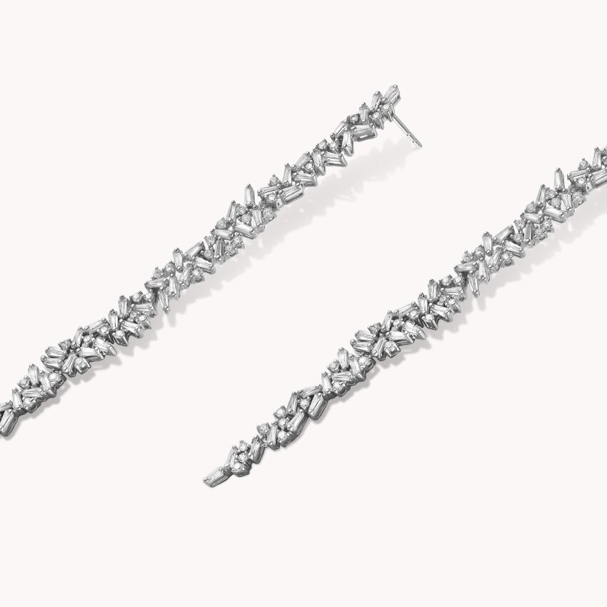 Srebrne naušnice Elegancija