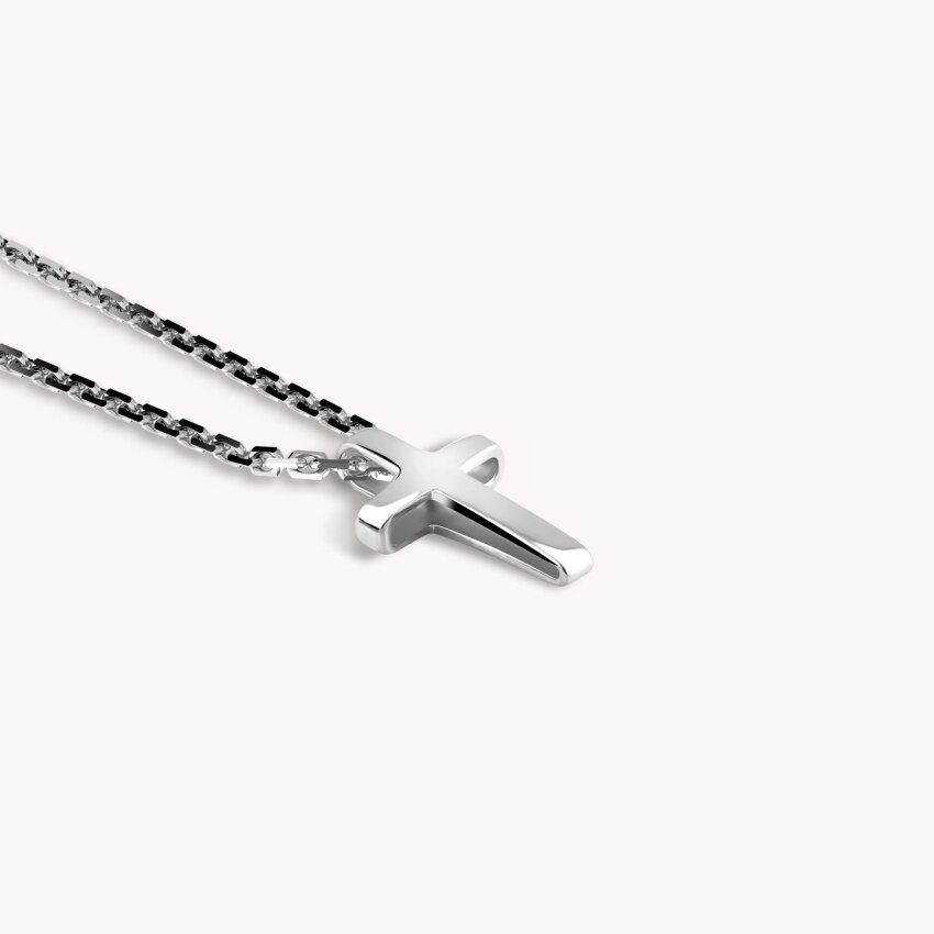 Zlatna ogrlica s decentnim privjeskom križa