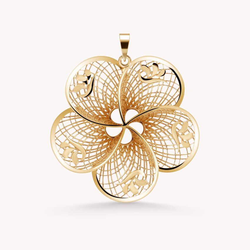 Zlatni privjesak Cvijet umjetnosti