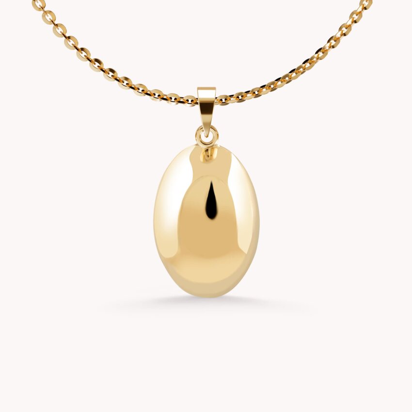 Zlatni privjesak Profinjeni krug