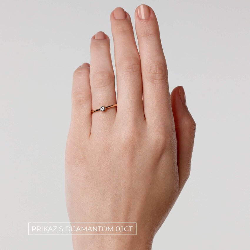 Dijamantni prsten Sjaj ljubavi B196