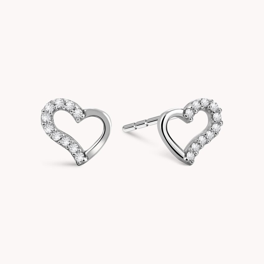 Zlatne naušnice Odsjaj srca