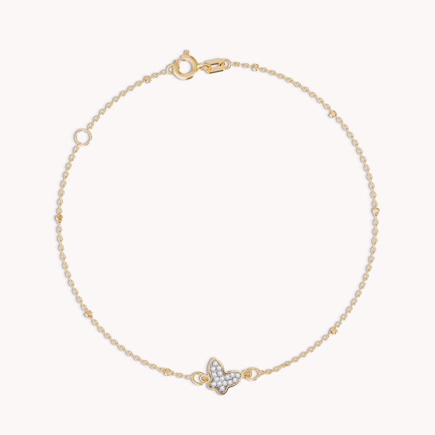 Zlatna narukvica Sjajni leptir