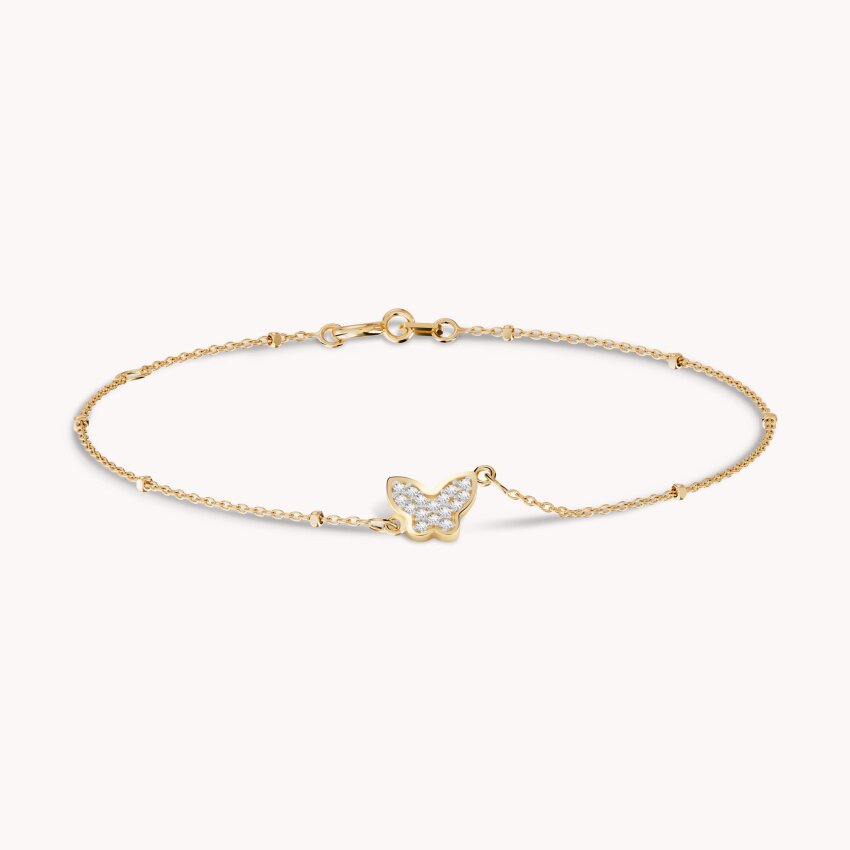 Zlatna narukvica Sjajni leptir