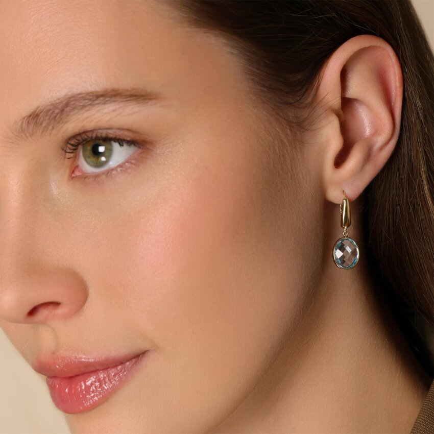 Zlatne naušnice Dodir ljepote