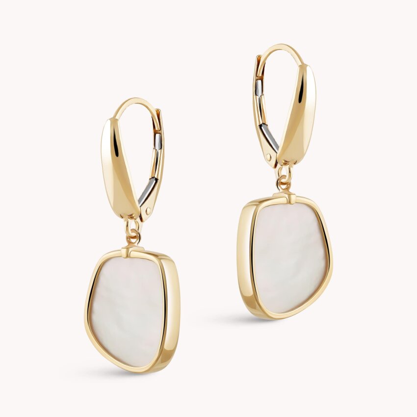 Zlatne naušnice Čista elegancija