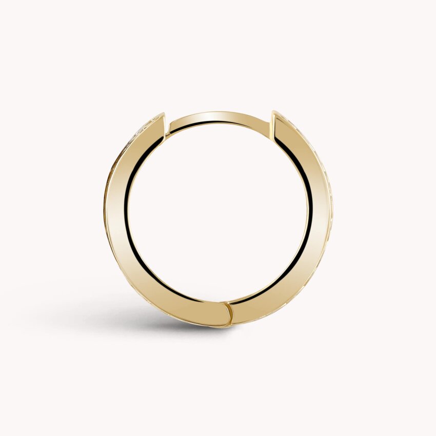 Zlatne naušnice alke Sjaj srca