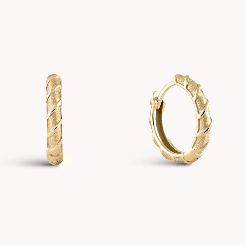 Zlatne naušnice alke Plait