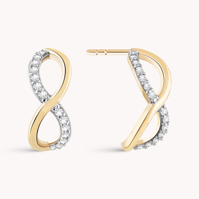 Zlatne naušnice Beskonačnost sjaja