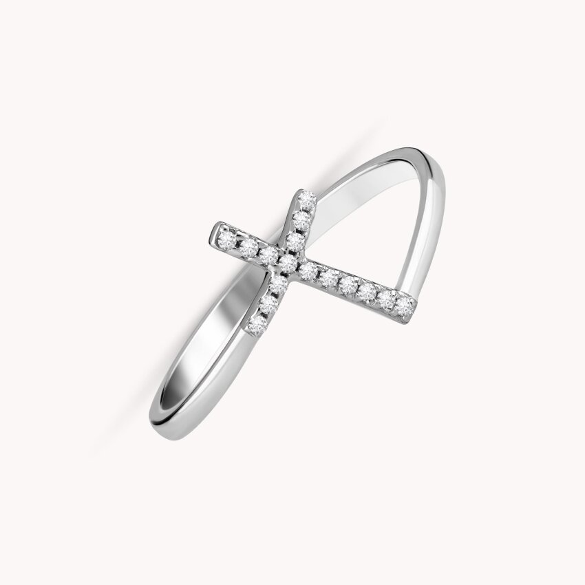 Zlatni prsten Sjajni križić