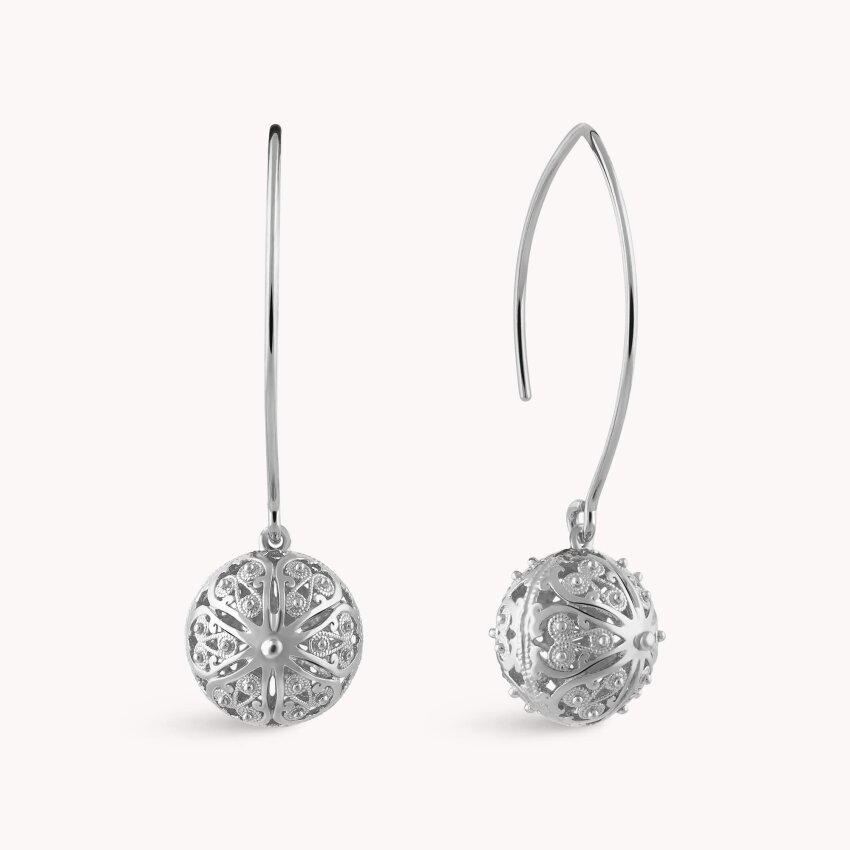 Srebrne naušnice Šibenski botun