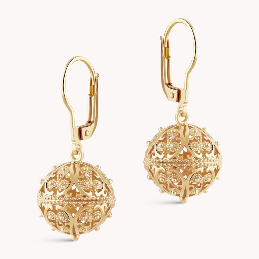 Srebrne naušnice Botuni