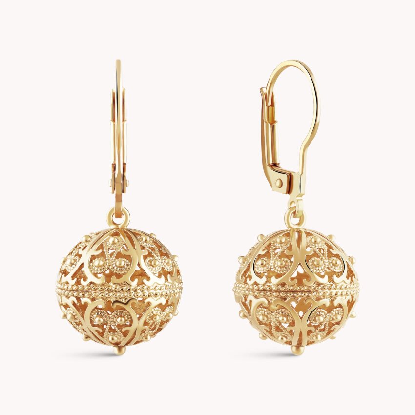 Srebrne naušnice Botuni