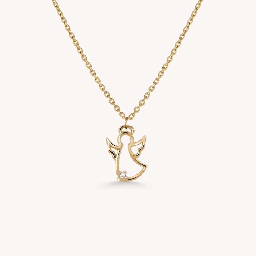 Zlatna ogrlica Anđeo