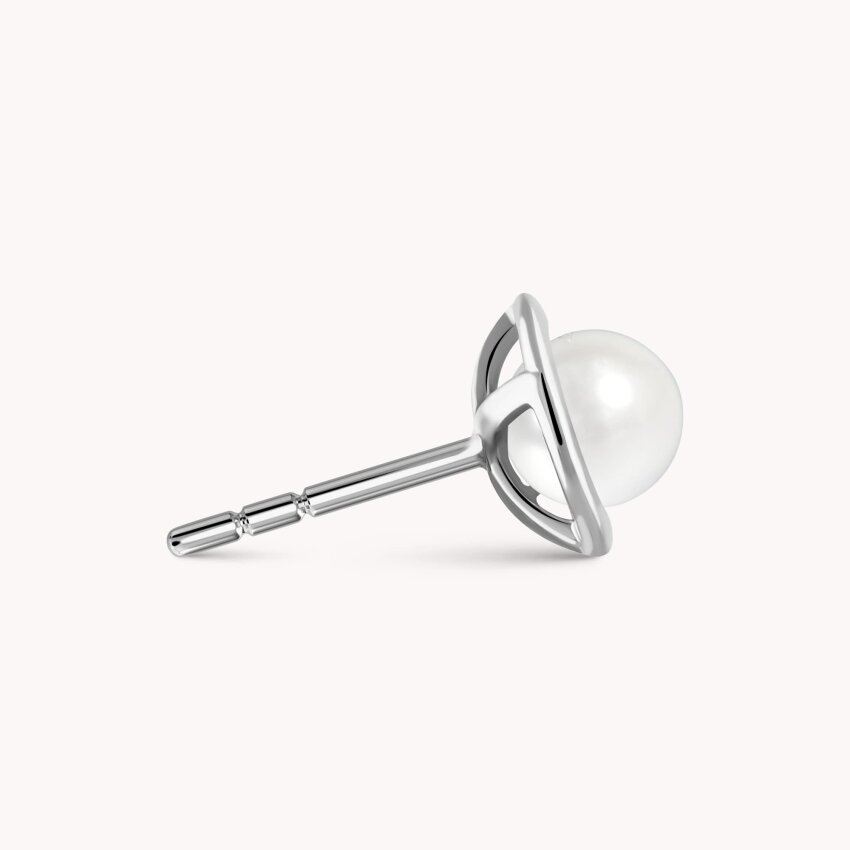 Zlatne naušnice Biser elegancije