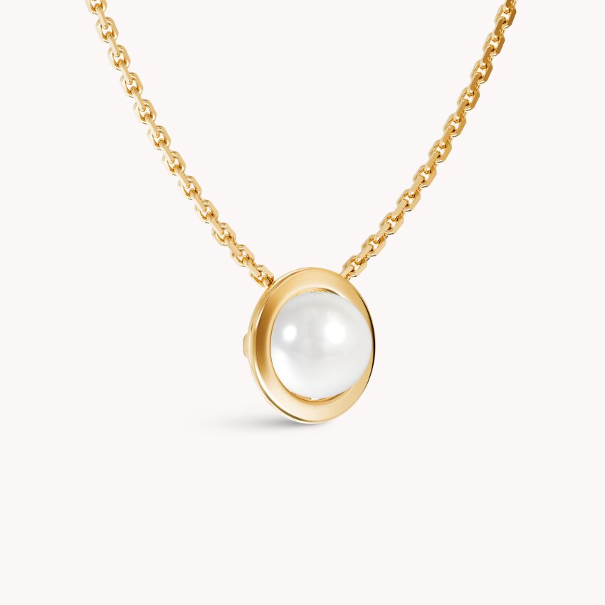 Zlatna ogrlica Biser elegancije