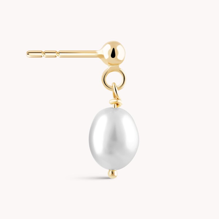 Zlatne naušnice Biser gracioznosti