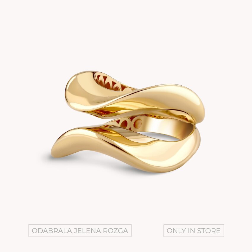 Zlatni prsten Dodir elegancije