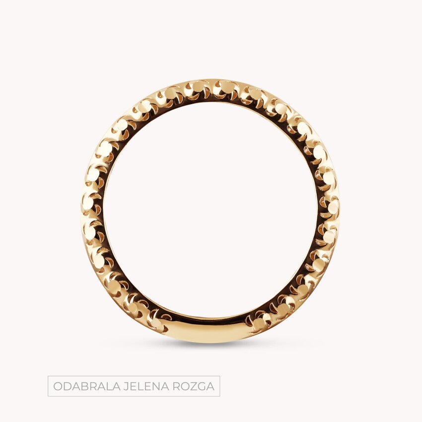 Zlatni prsten Elegantni odraz