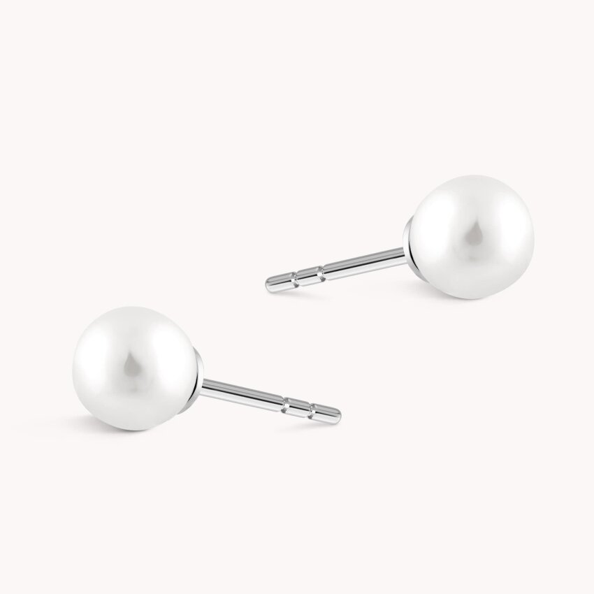 Zlatne naušnice Biser jednostavnosti Medium