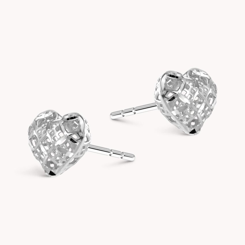 Zlatne naušnice Dodir srca