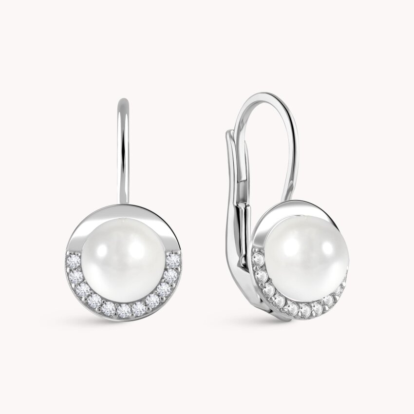 Zlatne naušnice Biser odvažnosti S