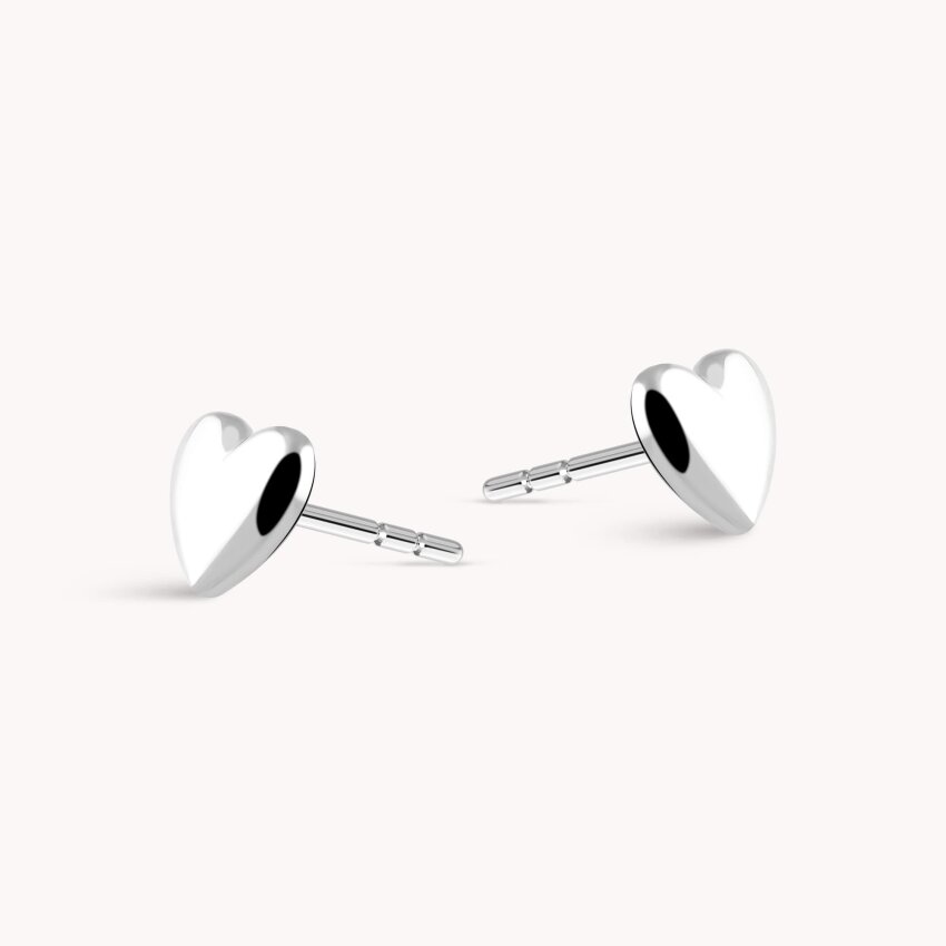 Zlatne naušnice Jednostavno srce