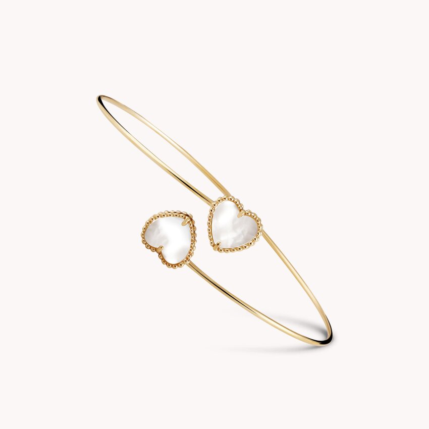 Zlatna narukvica Dodir srca