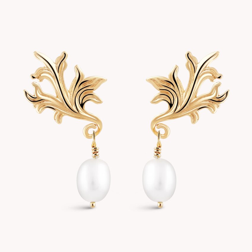 Zlatne naušnice Biser tradicije