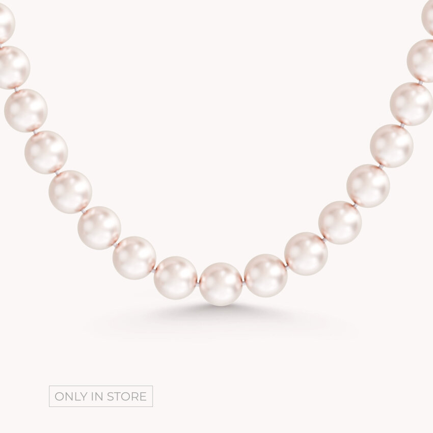 Ogrlica biser Akoya Profinjenost