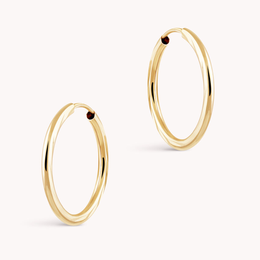 Zlatne naušnice alke Elegancija