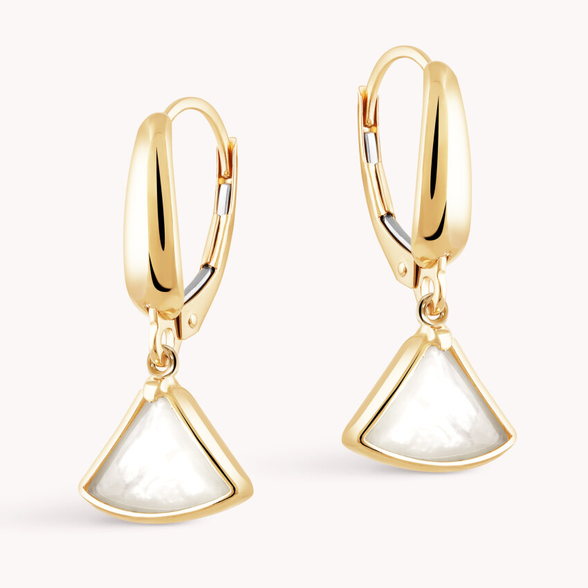 Zlatne naušnice Svjetlosni dodir