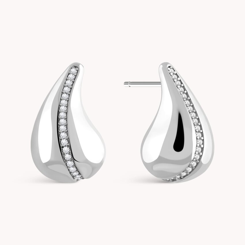 Srebrne naušnice Suza sjaja