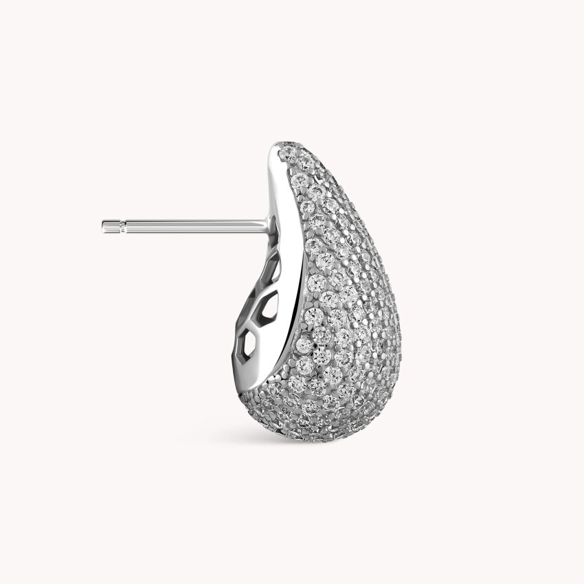 Srebrne naušnice Odsjaj suze