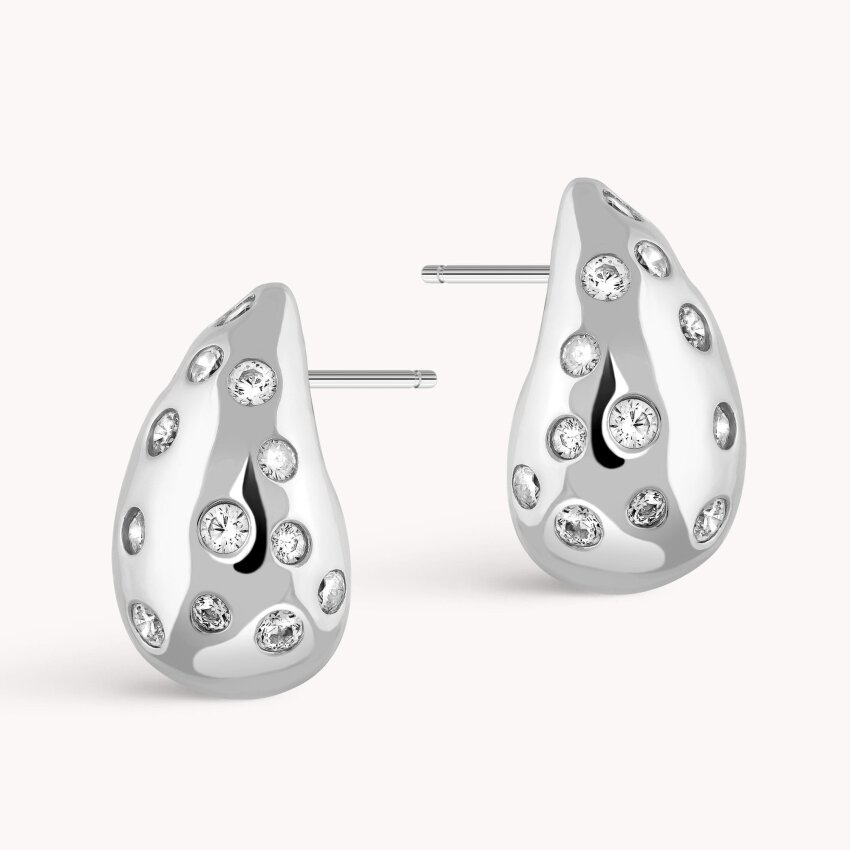 Srebrne naušnice Sjaj suze