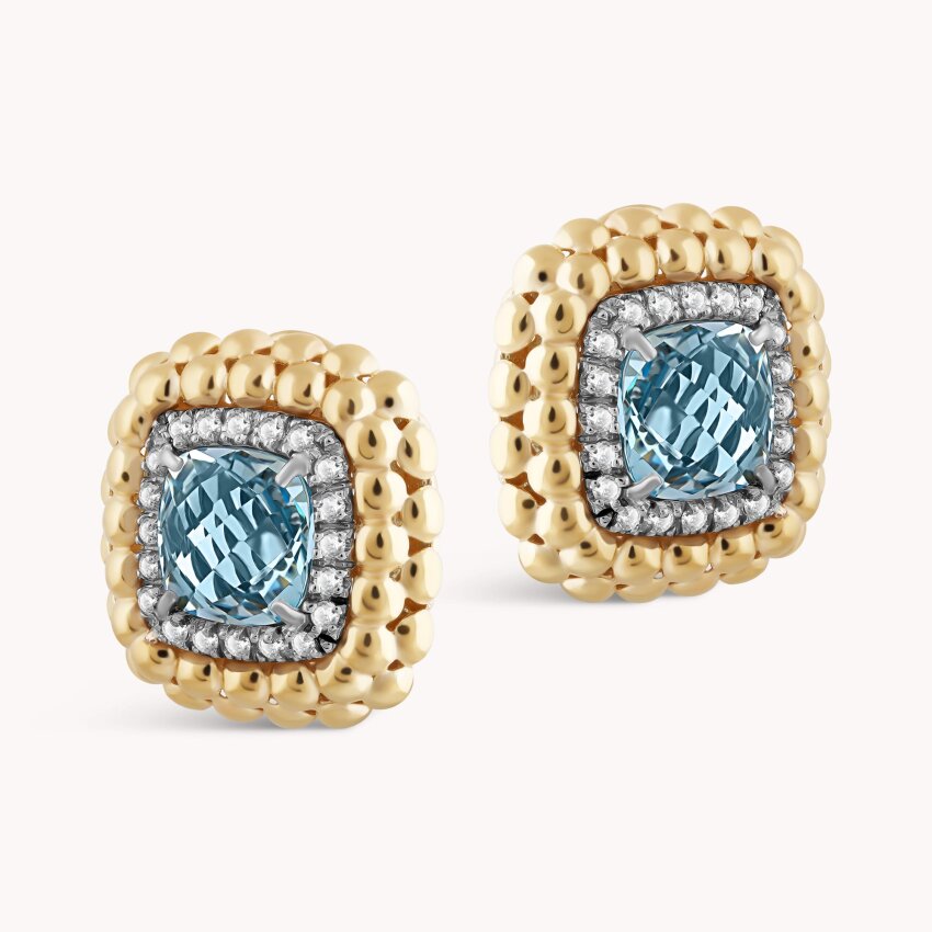 Zlatne naušnice Raskošna gracioznost